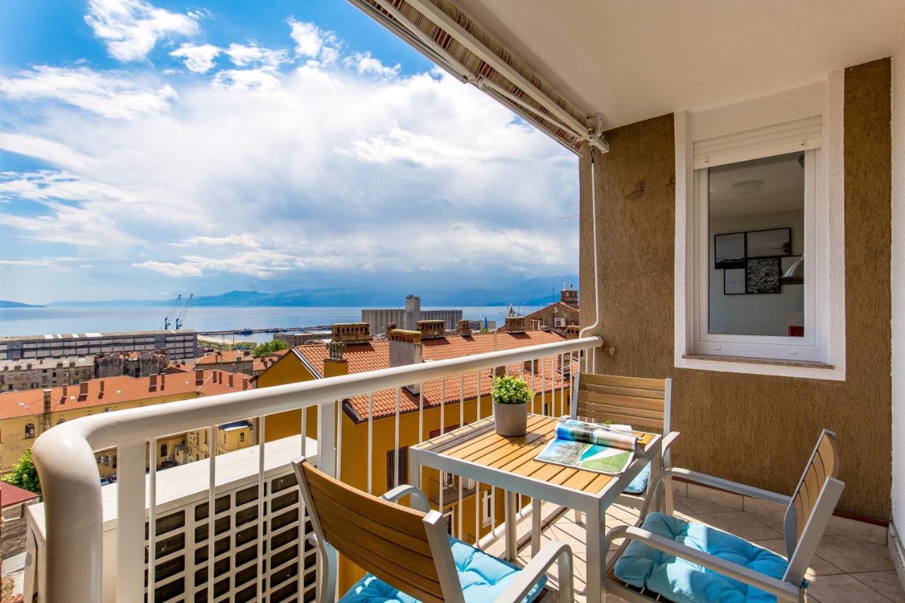 Sunset View Daire Rijeka Dış mekan fotoğraf